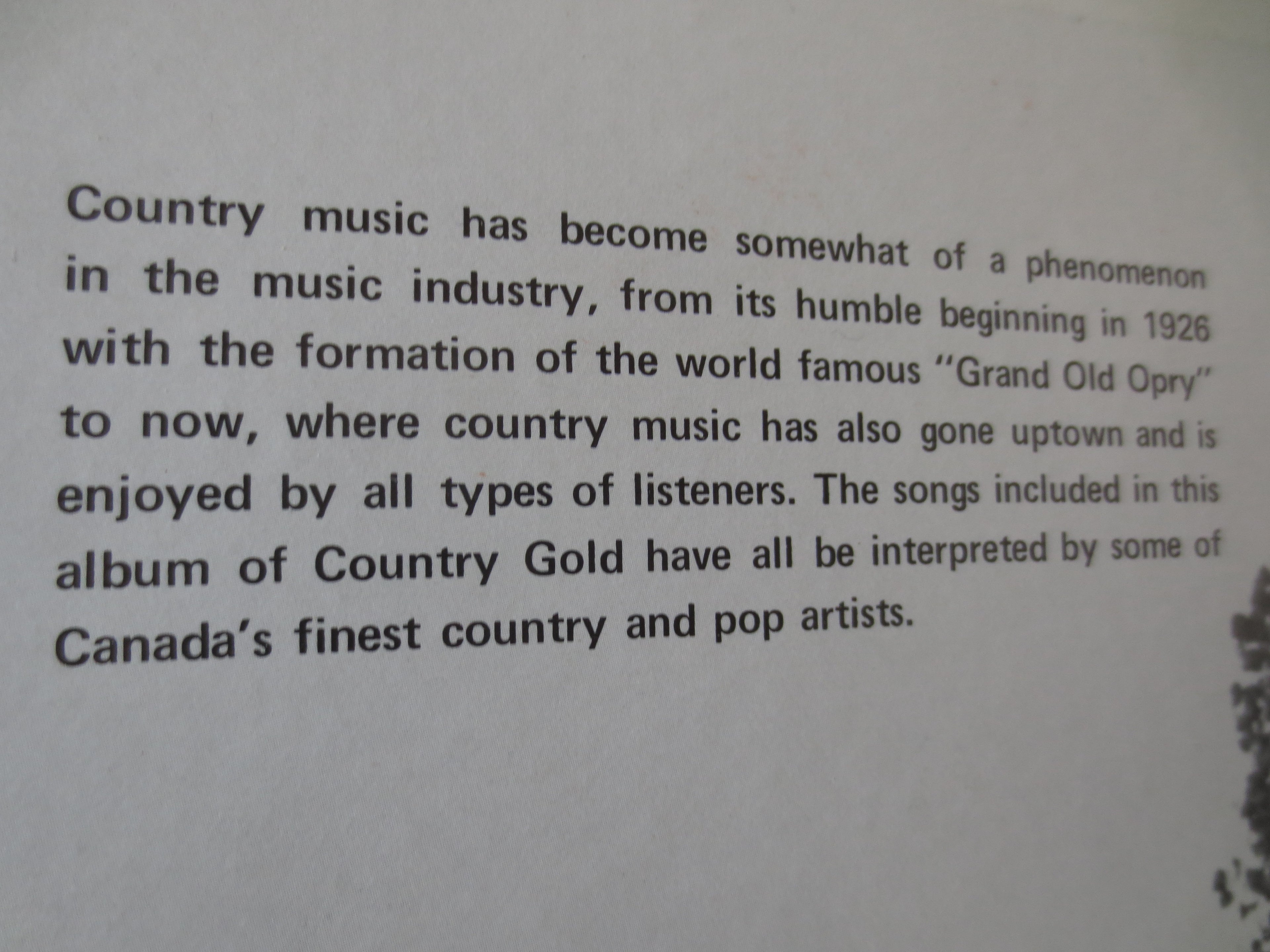 Various Artists – Country Gold, Volume 1 (1975) [Vinyl 2xLP]
