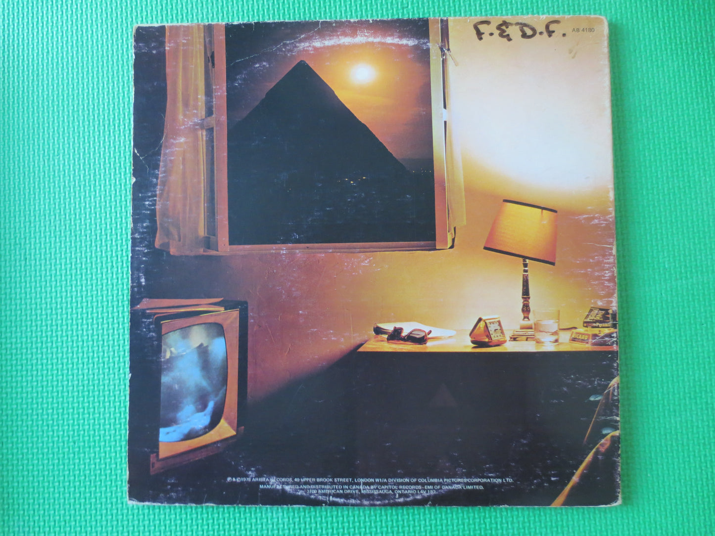 ALAN PARSONS PROJECT, Pyramid, Rock Record, Rock Vinyl, Alan Parsons lp, Record Vinyl, Vinyl Record, Vinyl Lp, 1978 Records