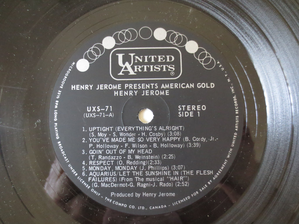 Henry Jerome – American Gold (1970) Vinyl 2xLP