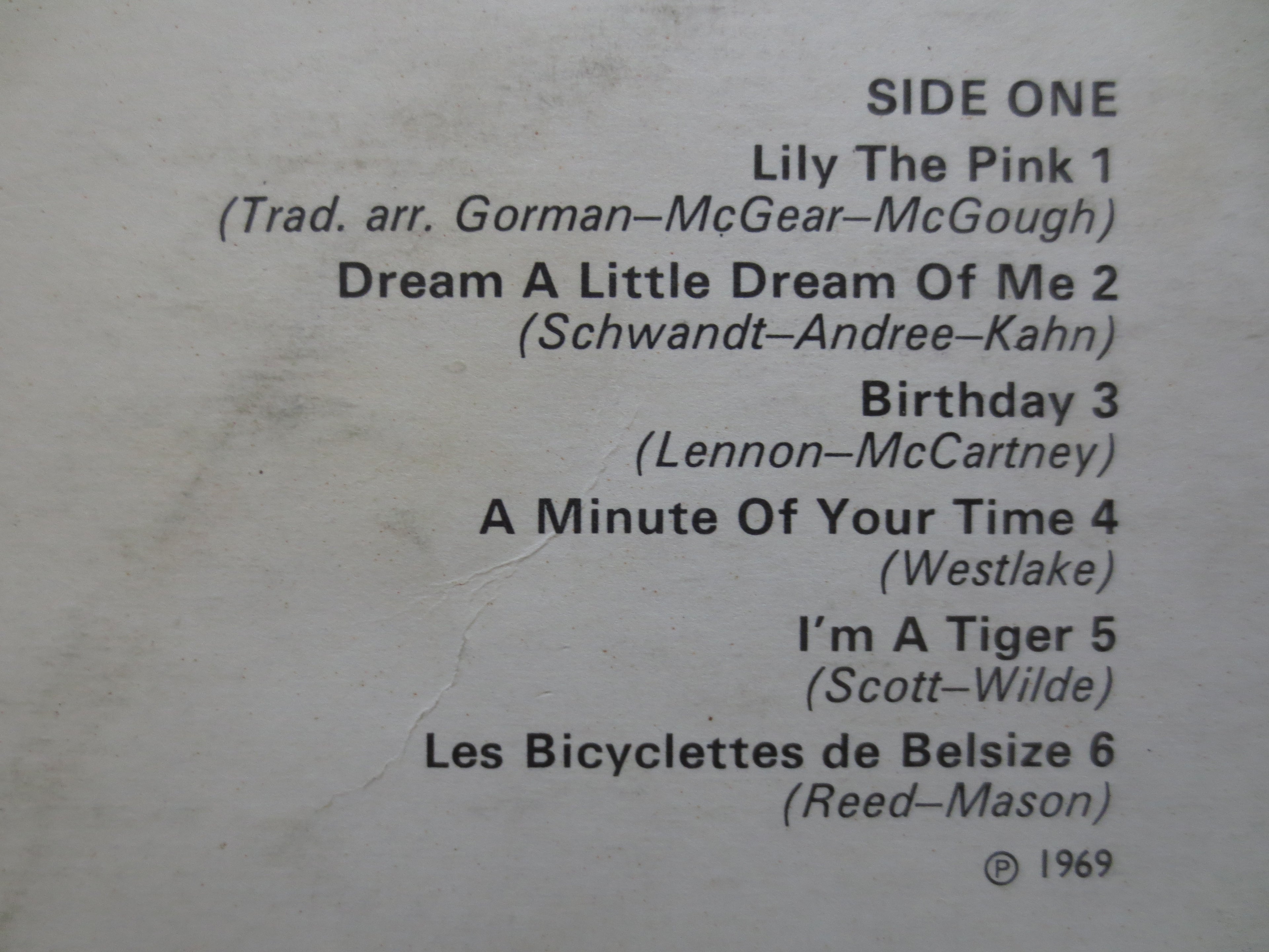 12 Top Hits (1969) Vinyl LP