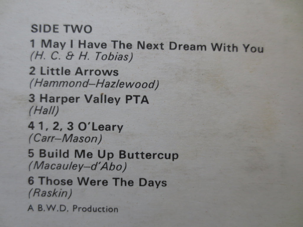 Hit Hits Vinyl Album - 12 Top Hits - 1961 Vintage Record