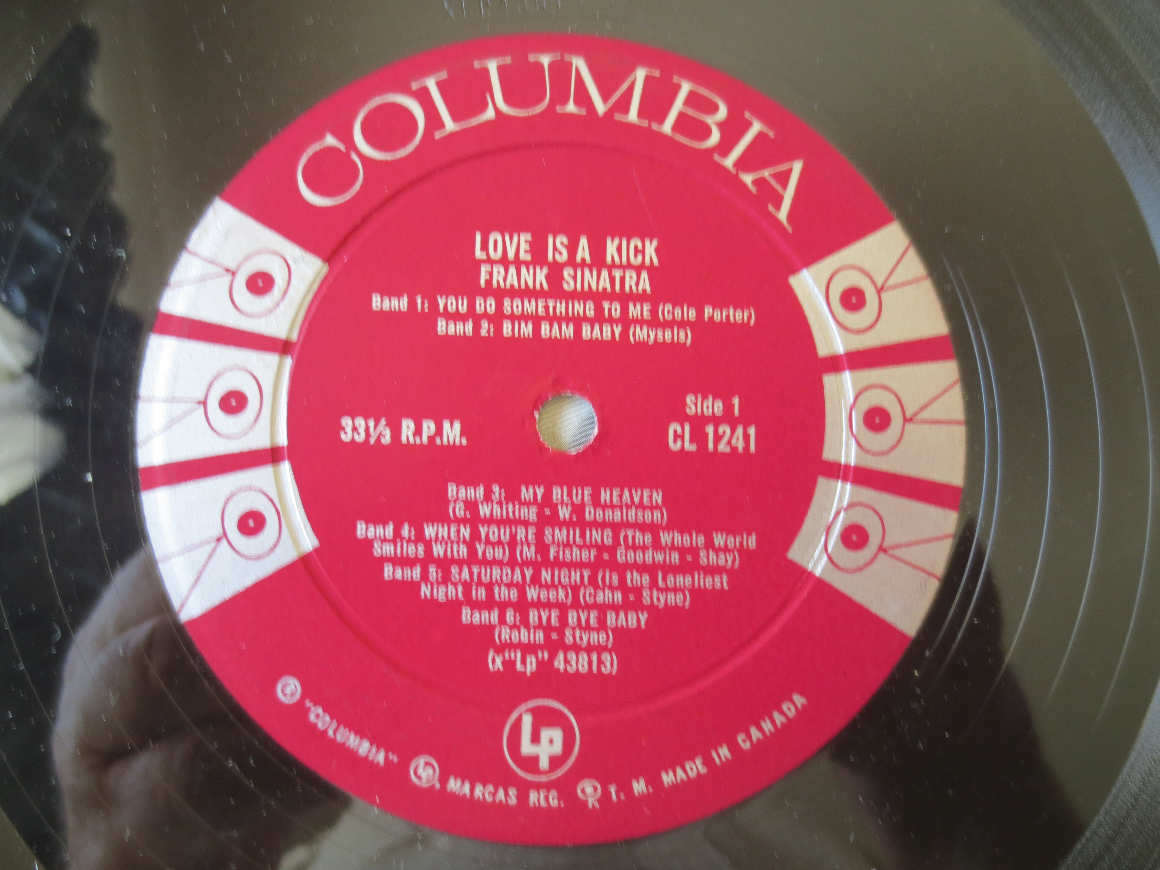 Frank Sinatra – Love Is a Kick (1958) Vinyl LP