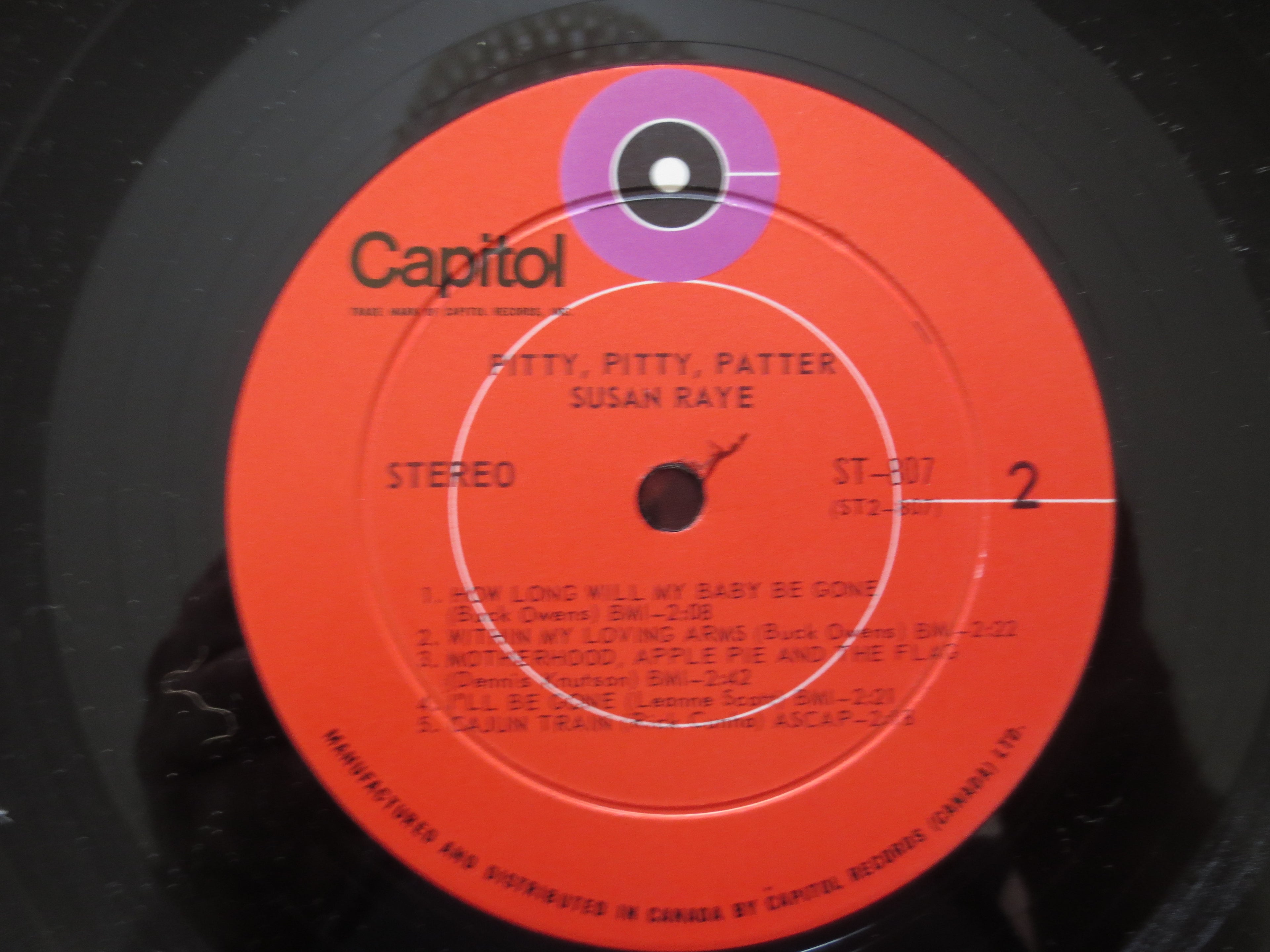 Susan Raye – Pitty Pitty Patter (1971) Vinyl LP