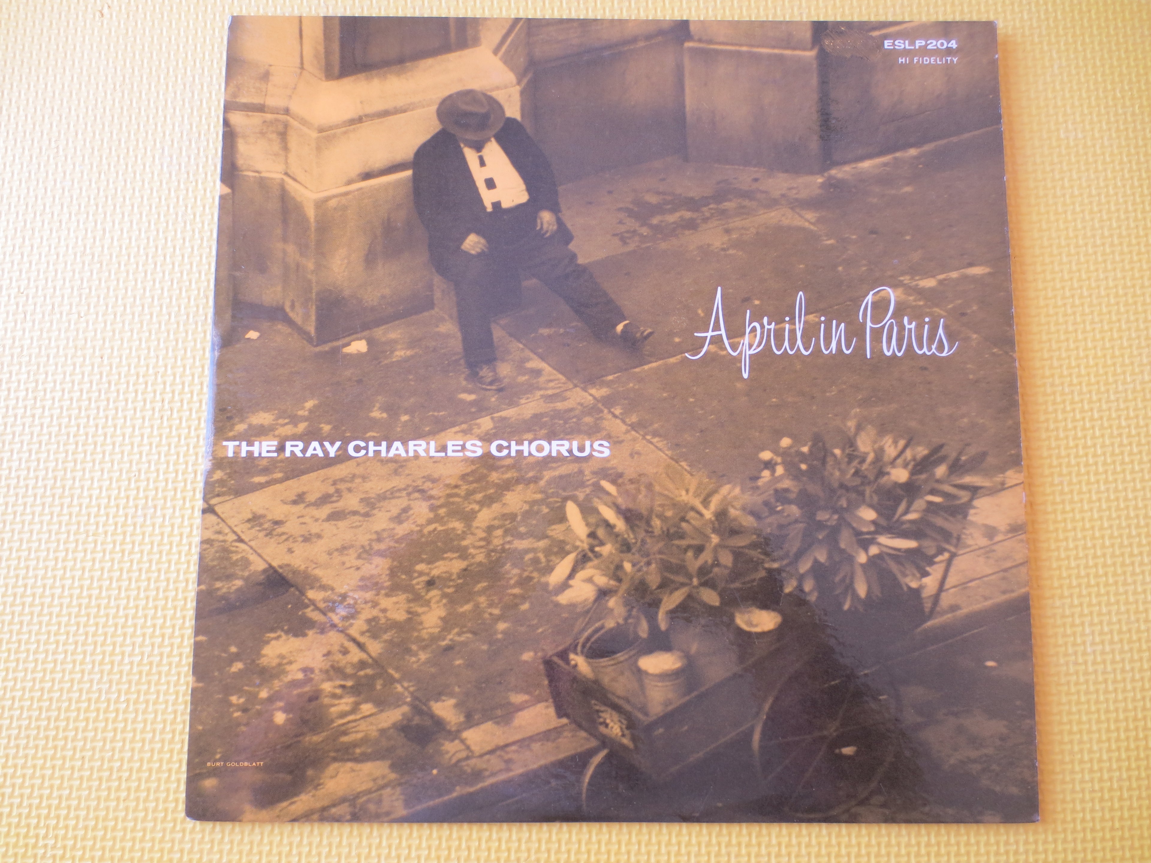 The Ray Charles Chorus – April in Paris (1962) Vinyl LP
