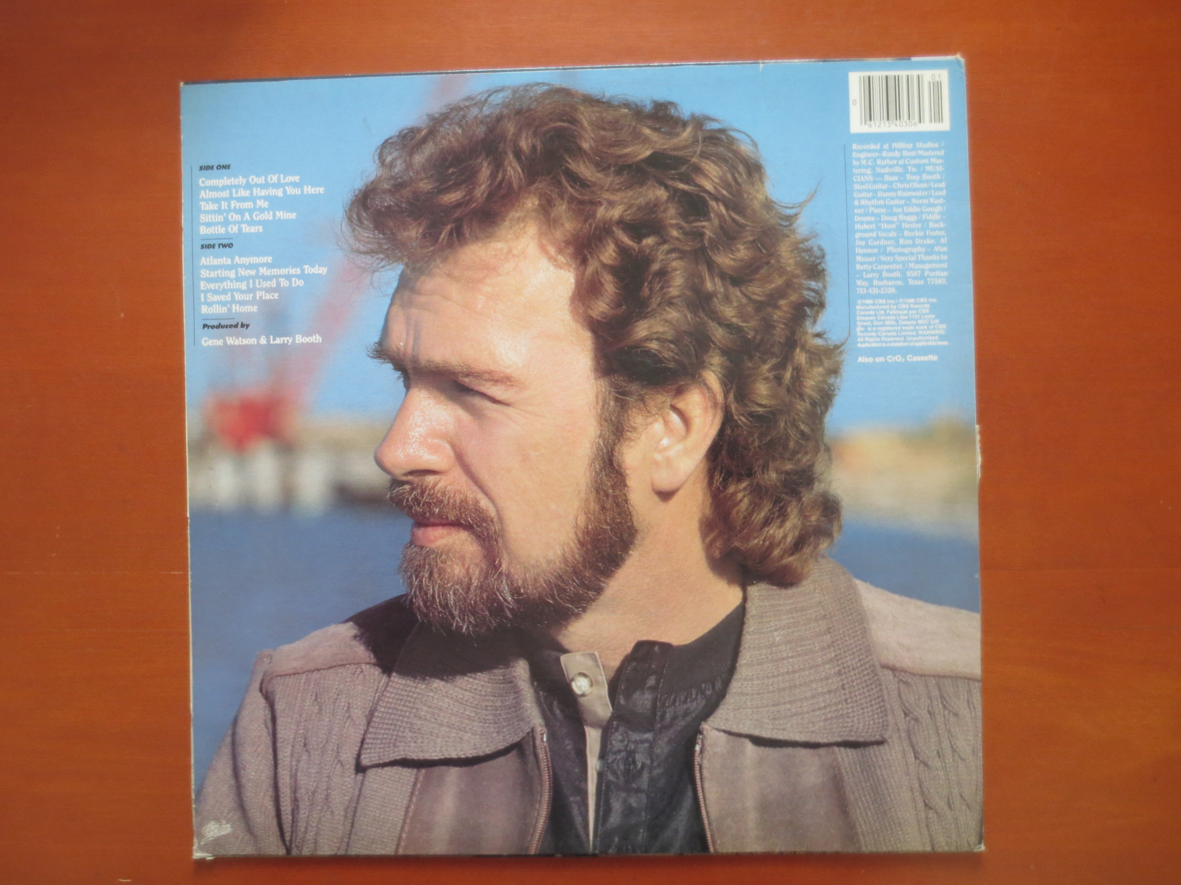 Gene Watson – Starting New Memories (1986) Vinyl LP