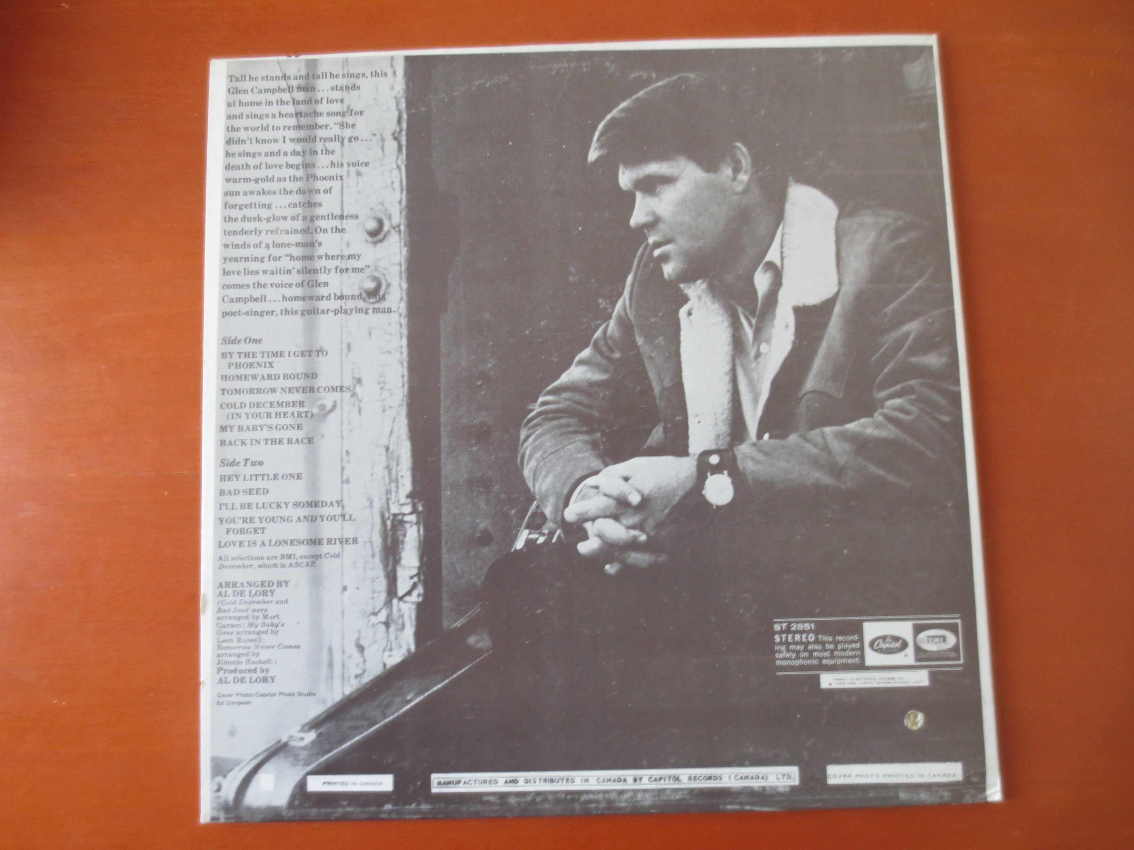 Glen Campbell – By the Time I Get to Phoenix (1967) Vinyl LP