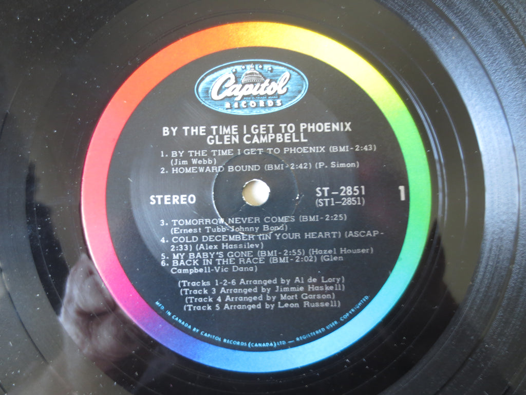 Glen Campbell – By the Time I Get to Phoenix (1967) Vinyl LP