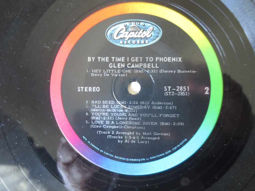 Glen Campbell – By the Time I Get to Phoenix (1967) Vinyl LP