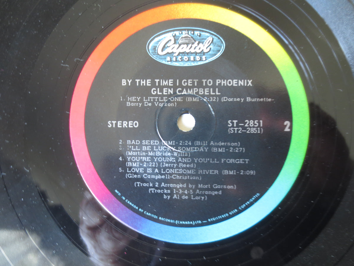Glen Campbell – By the Time I Get to Phoenix (1967) Vinyl LP