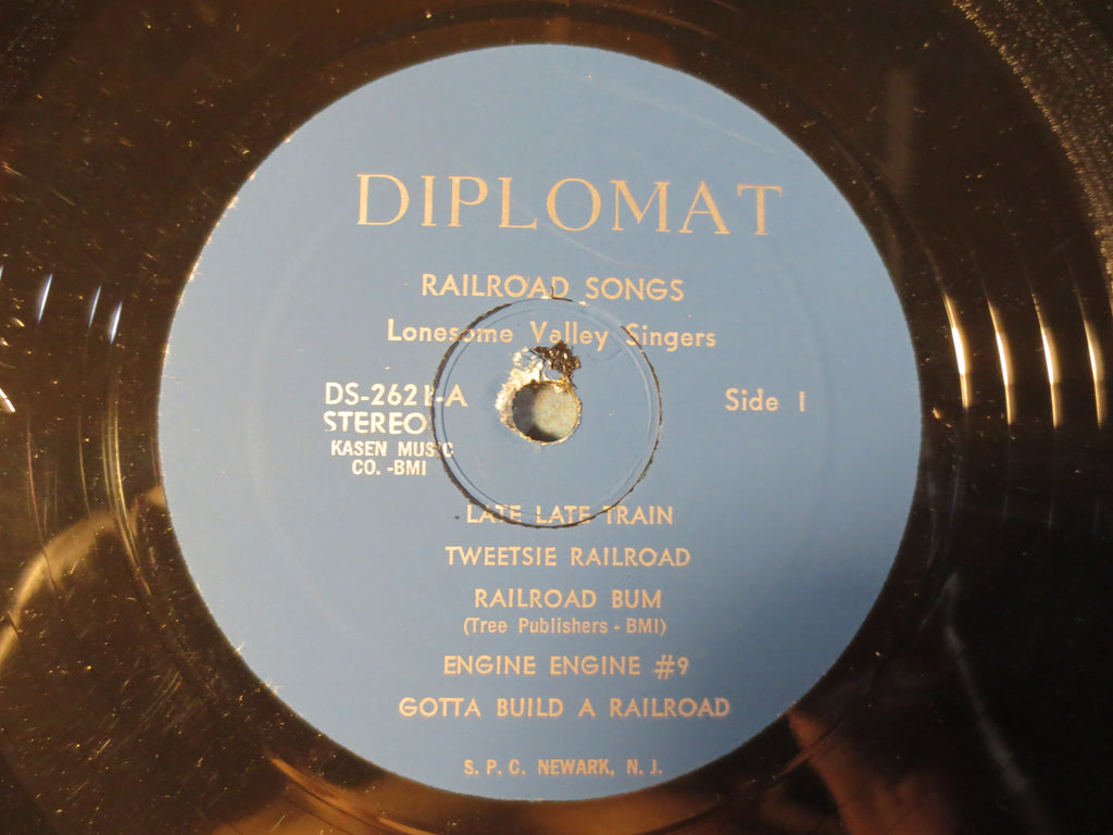 The Lonesome Valley Singers – Railroad Songs (1966) Vinyl LP