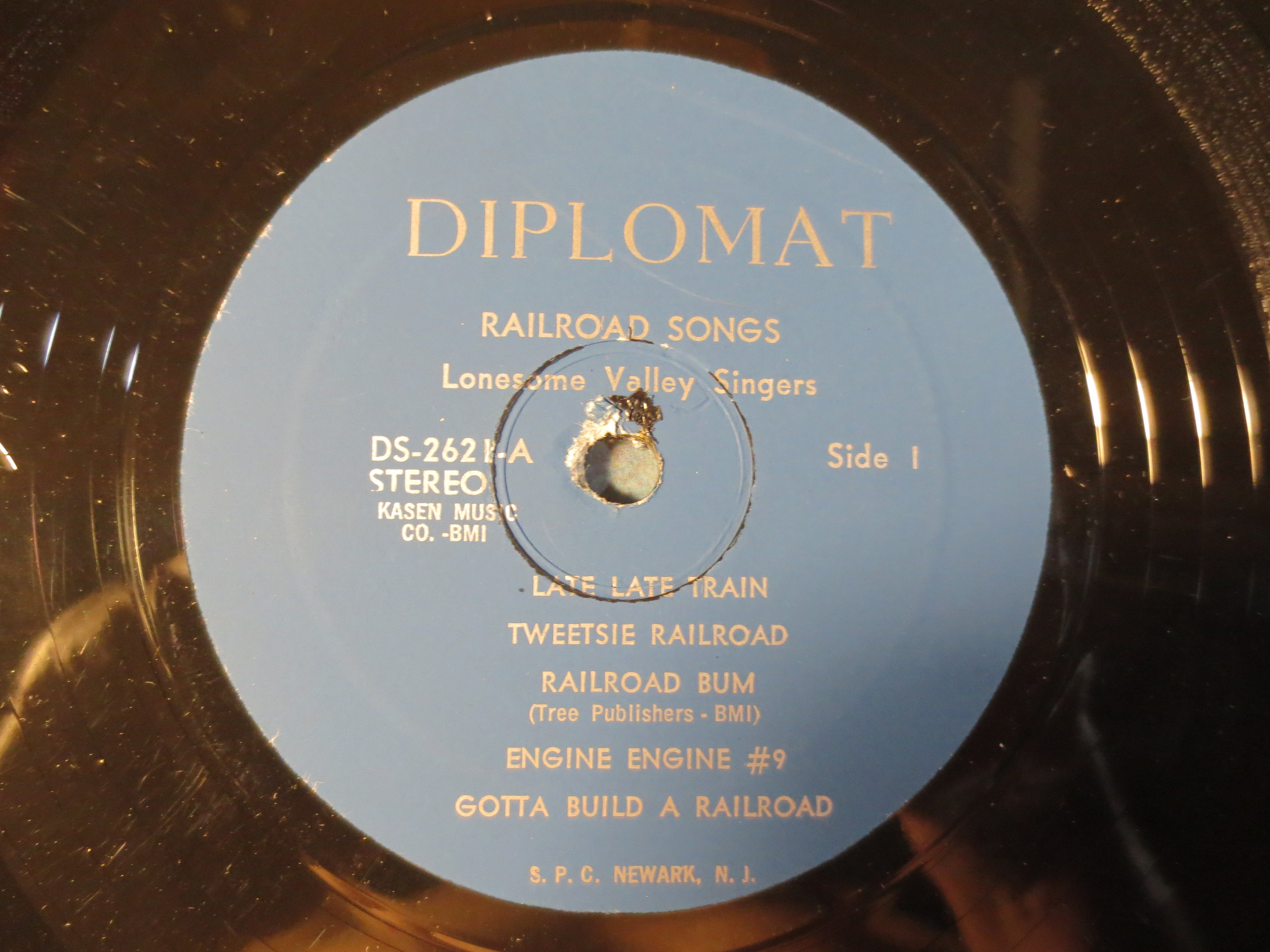The Lonesome Valley Singers – Railroad Songs (1966) Vinyl LP