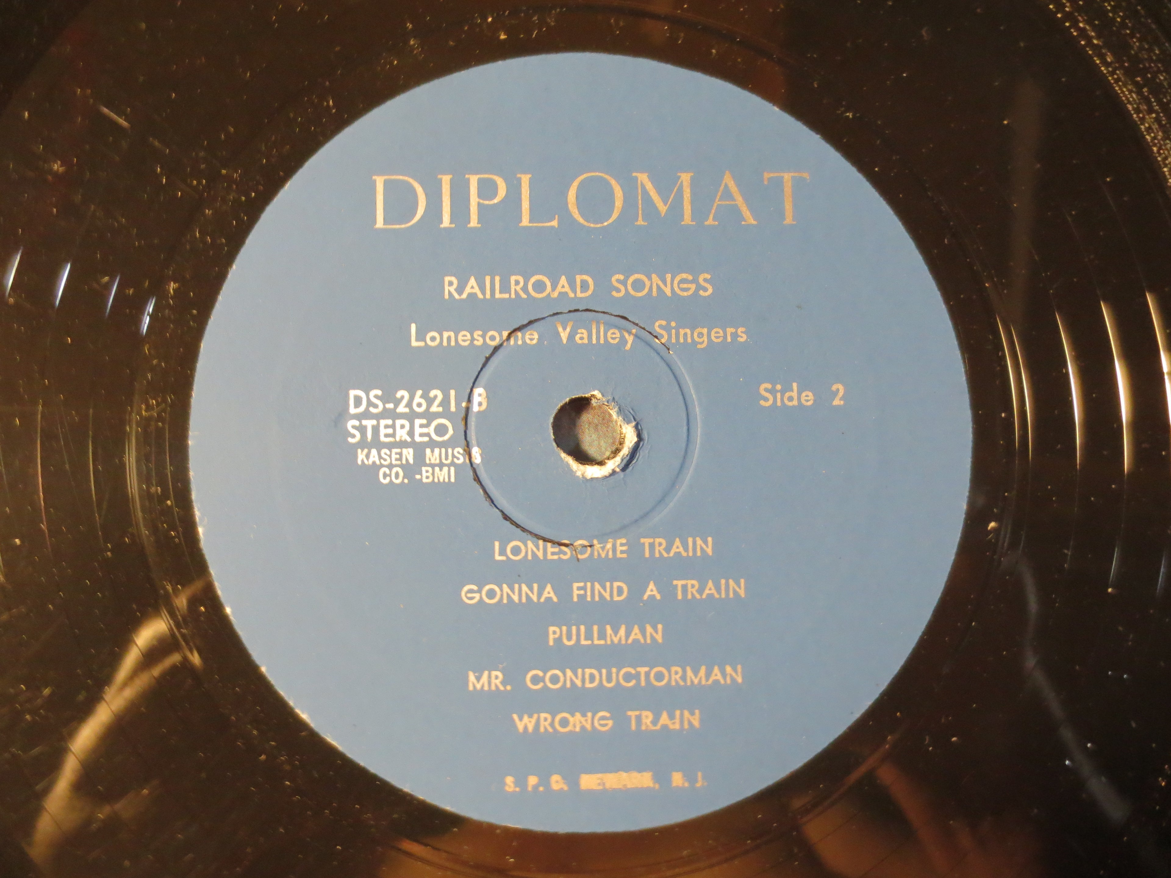 The Lonesome Valley Singers – Railroad Songs (1966) Vinyl LP