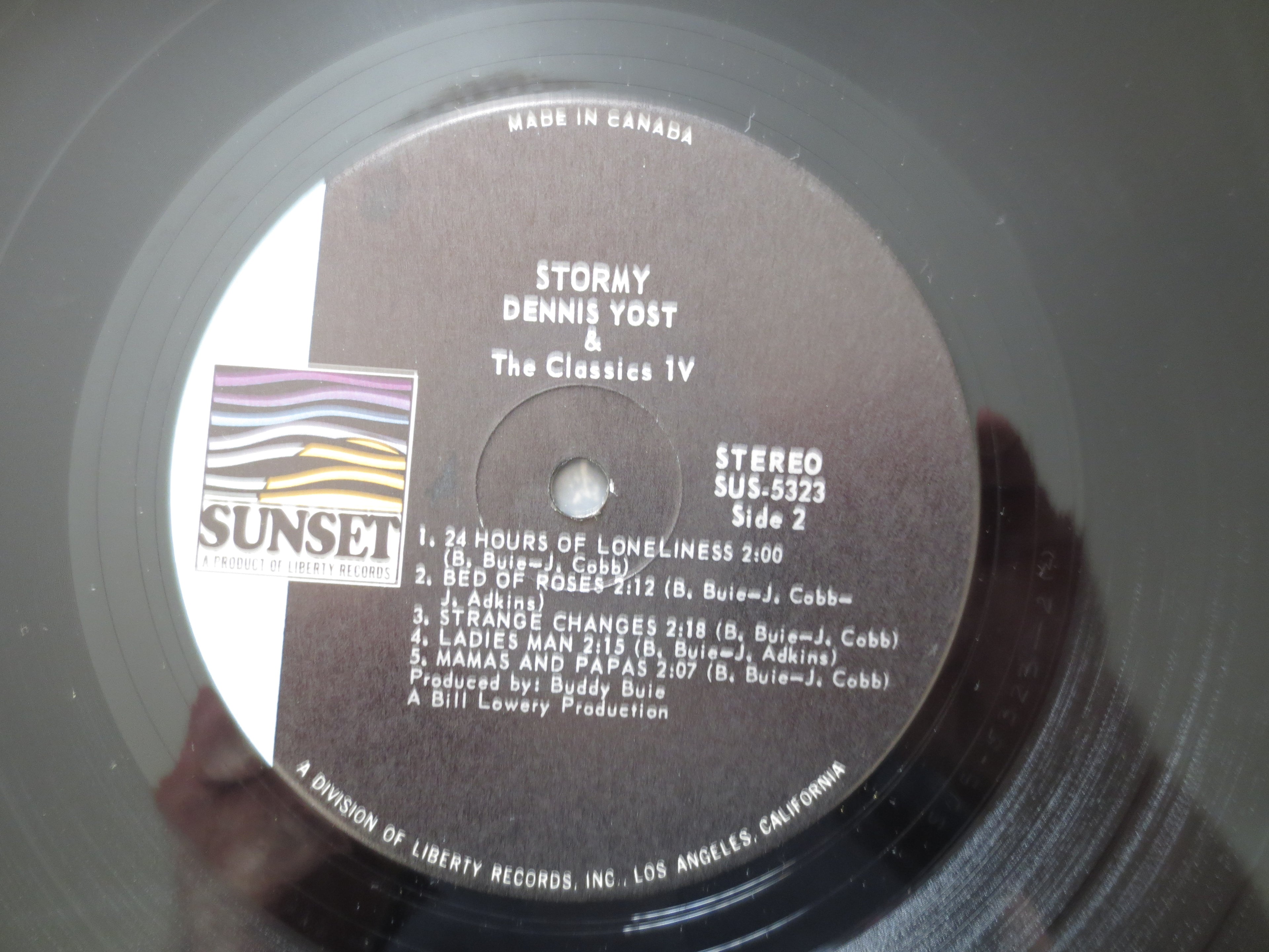 Dennis Yost & The Classics IV – Stormy (1970) [Vinyl LP]