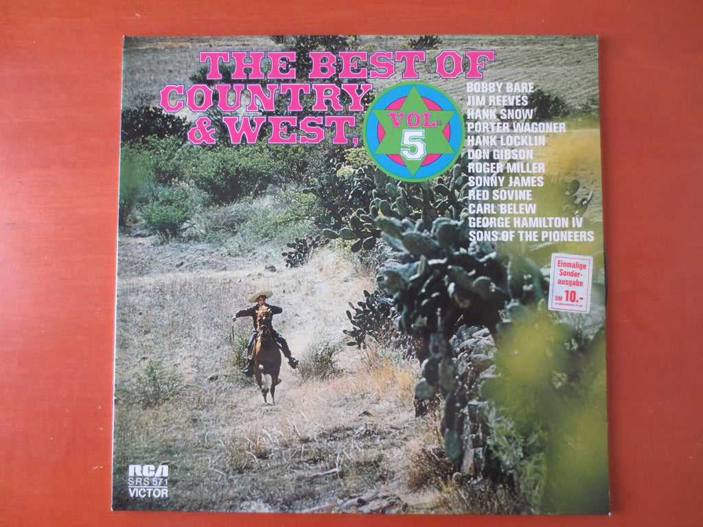 Best of Country & West Vol. 5 (1973) Vinyl LP