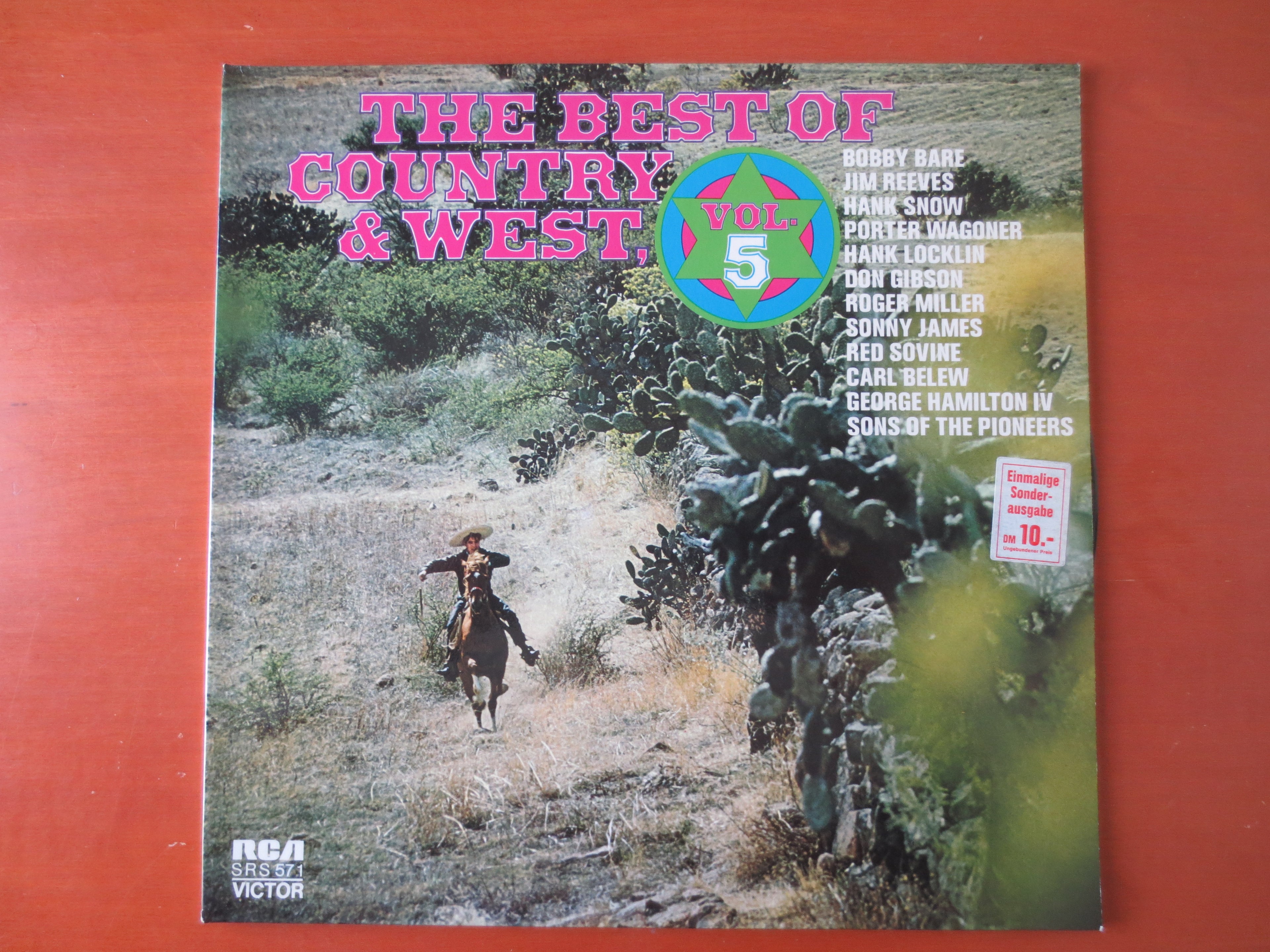 Best of Country & West Vol. 5 (1973) Vinyl LP