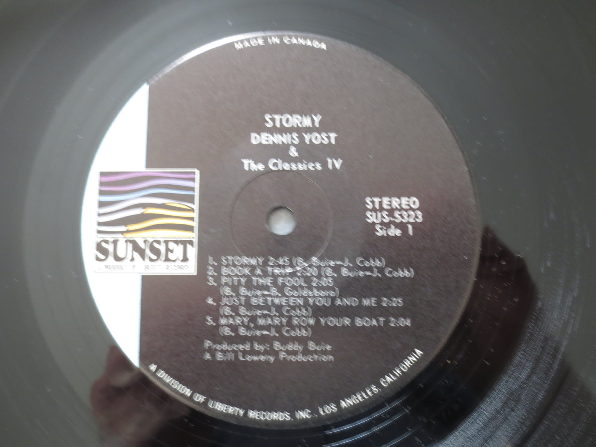 Dennis Yost & The Classics IV – Stormy (1970) Vinyl LP