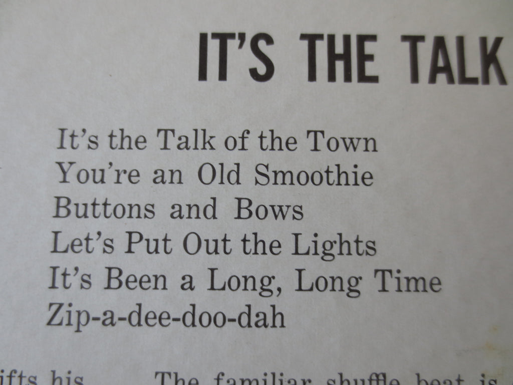 Ray Conniff – It's the Talk of the Town (1959) Vinyl LP