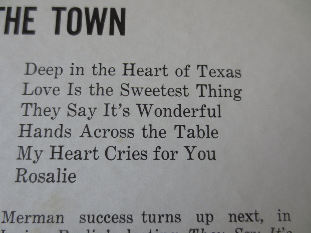 Ray Conniff – It's the Talk of the Town (1959) Vinyl LP