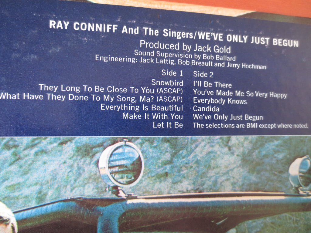 Ray Conniff – We've Only Just Begun (1970) Vinyl LP