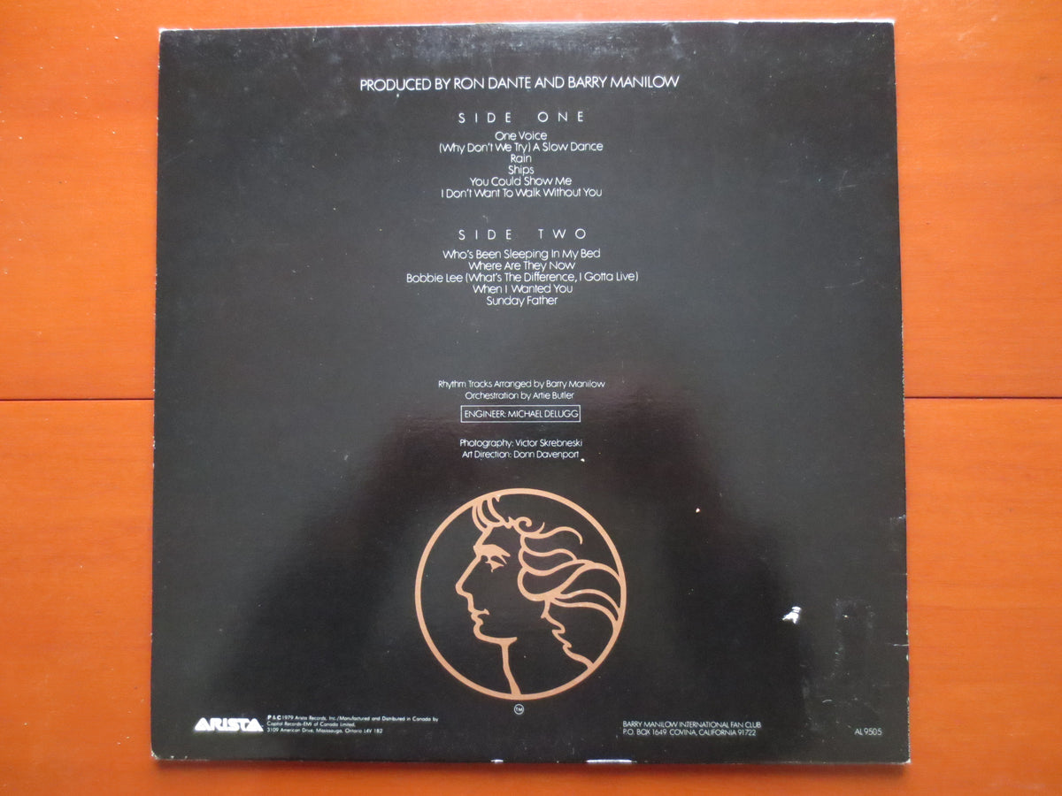 Barry Manilow – One Voice (1979) Vinyl LP