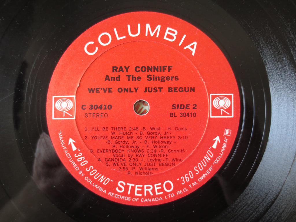 Ray Conniff – We've Only Just Begun (1970) Vinyl LP