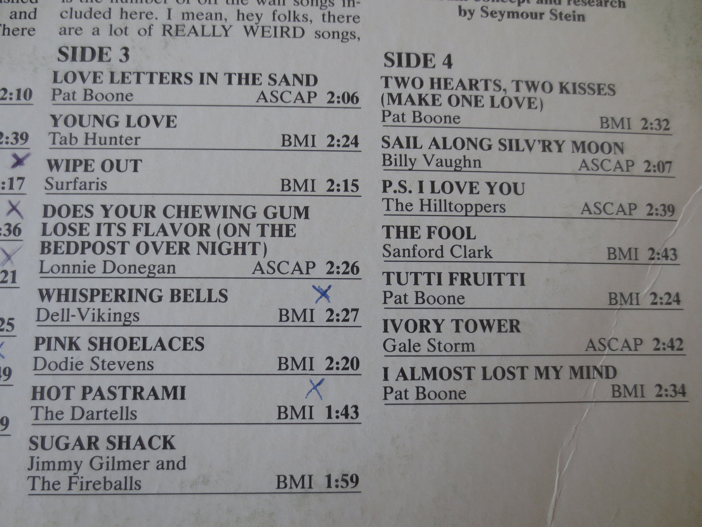 DOT RECORDS, Original Top 40 HITS, 2 Records, Tab Hunter Records, Surfaris Records, Pop Album, Vinyl Albums, 1973 Records