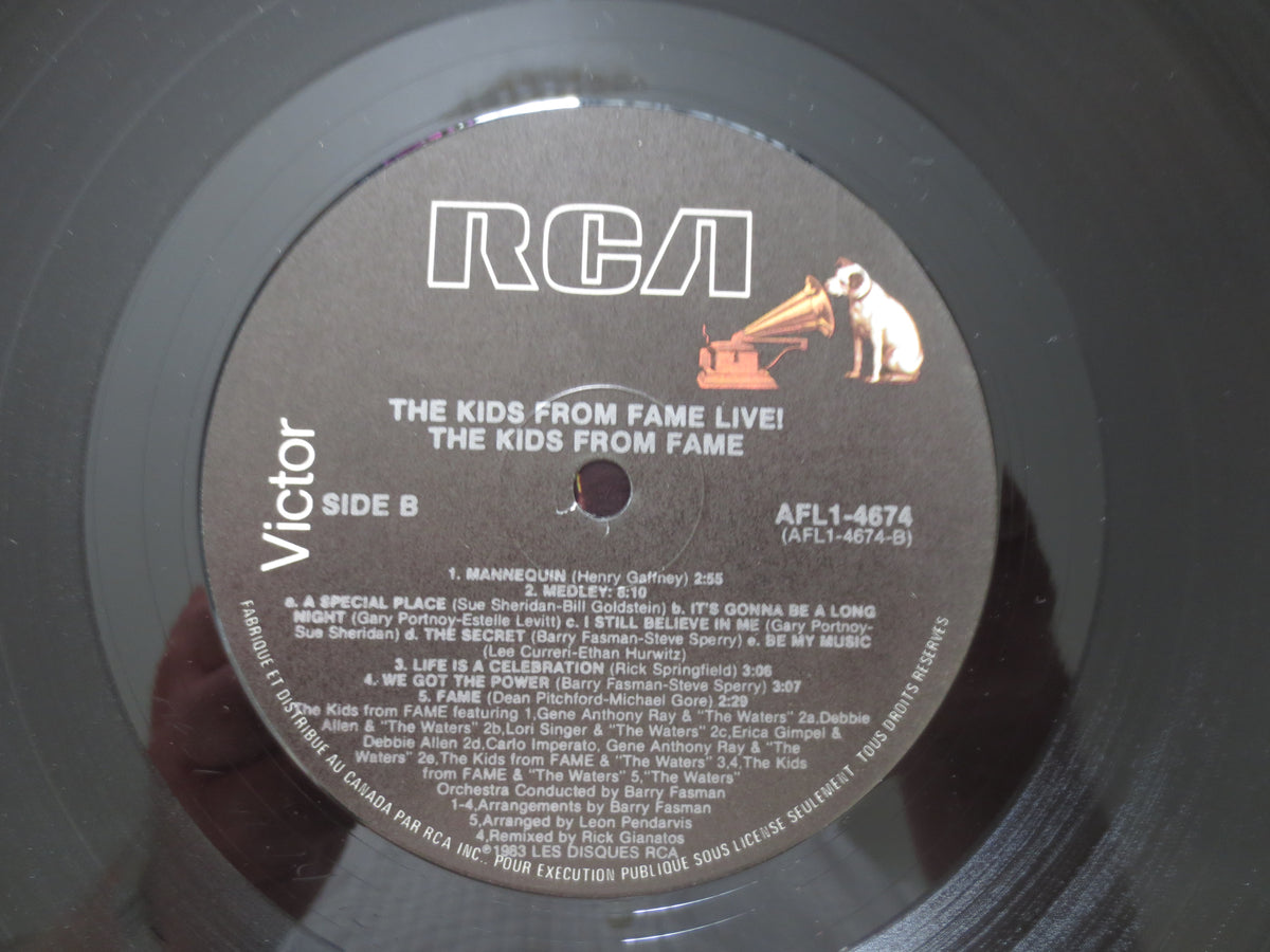The Kids from Fame – Live! (1983) Vinyl LP