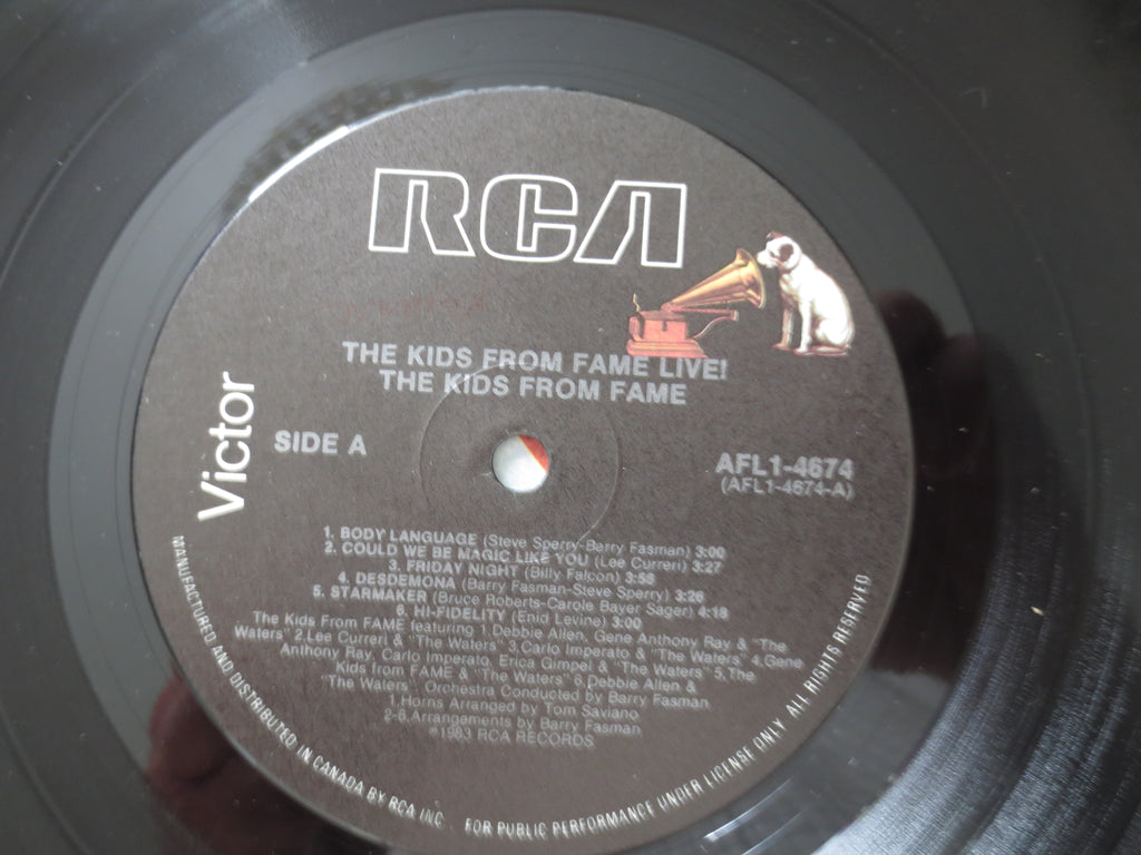 The Kids from Fame – Live! (1983) Vinyl LP