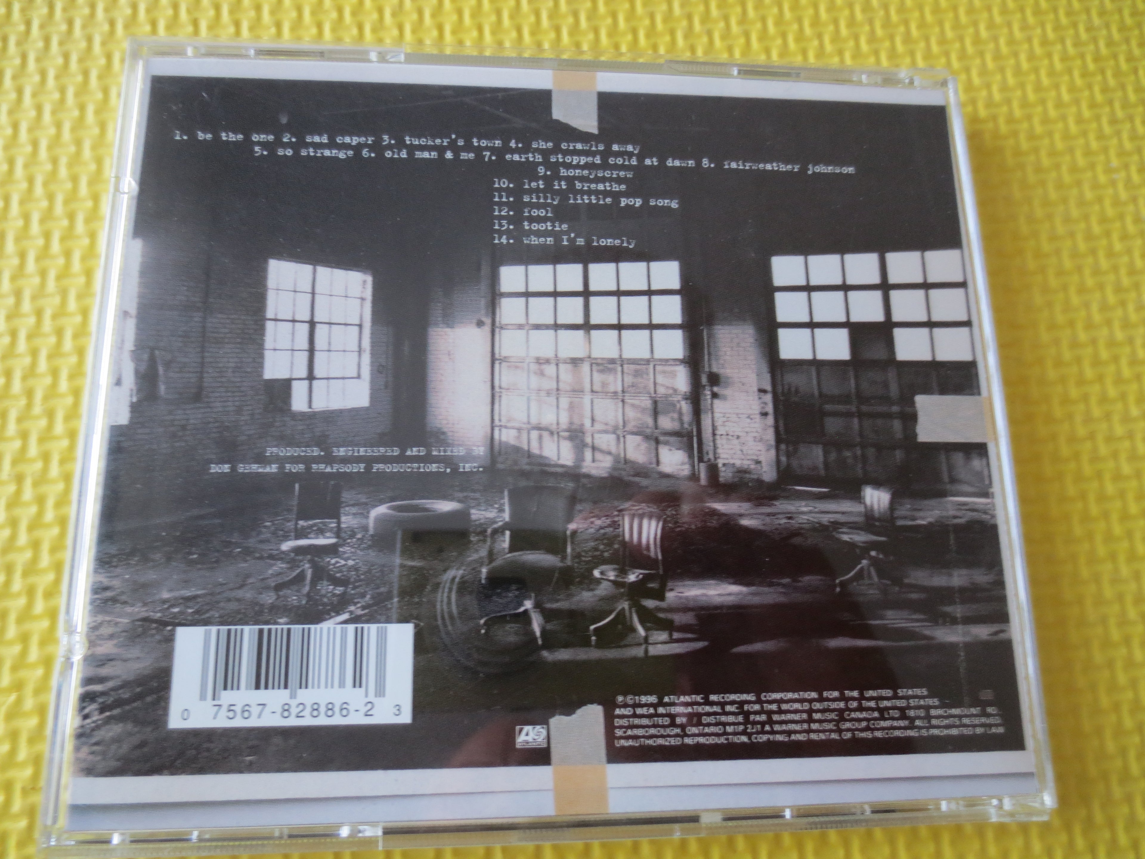 Hootie and the Blowfish – Fairweather Johnson (1996) CD