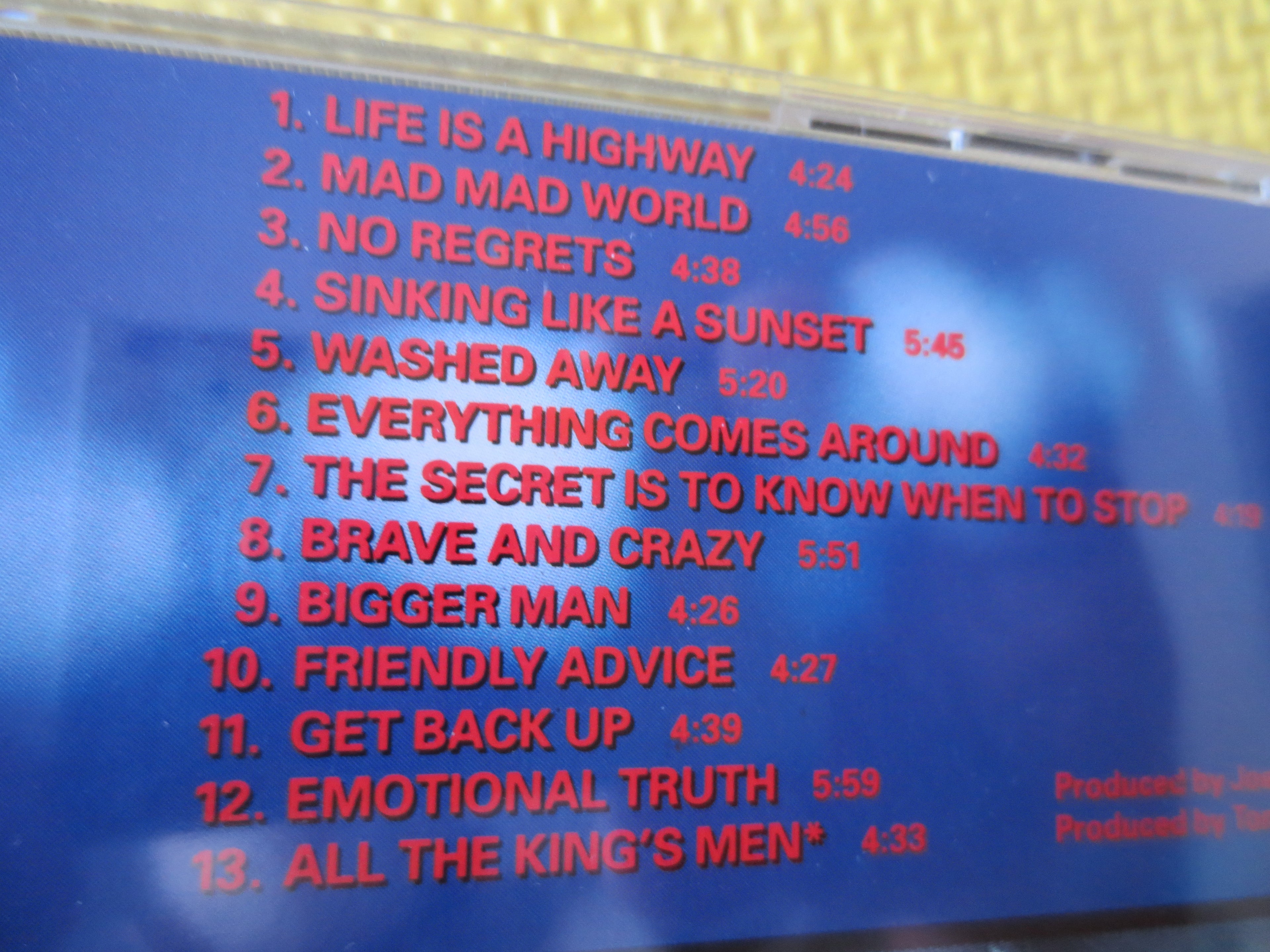 Tom Cochrane – Mad Mad World (1991) CD
