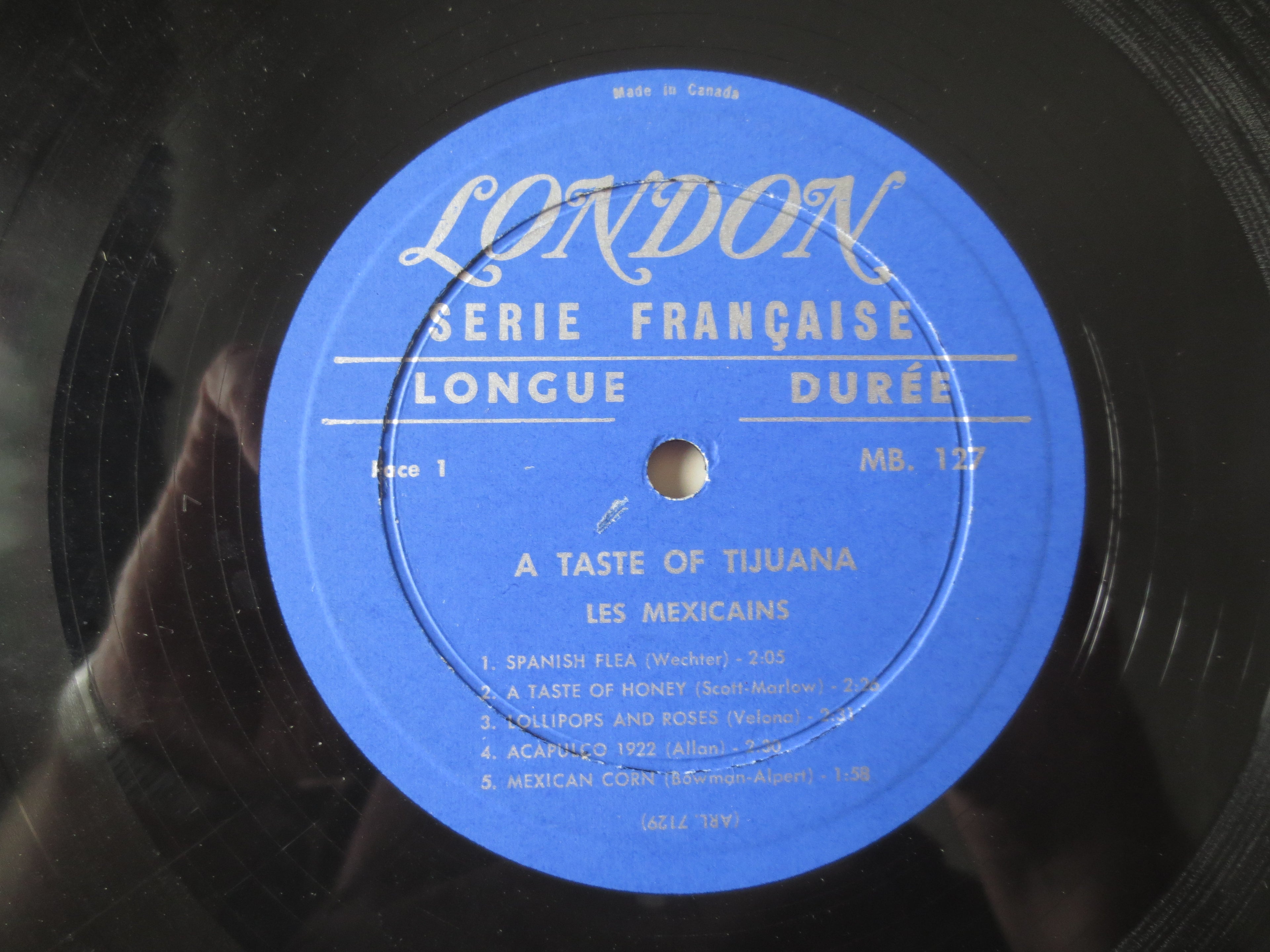 Les Mexicains – A Taste of Tijuana (1964) Vinyl LP