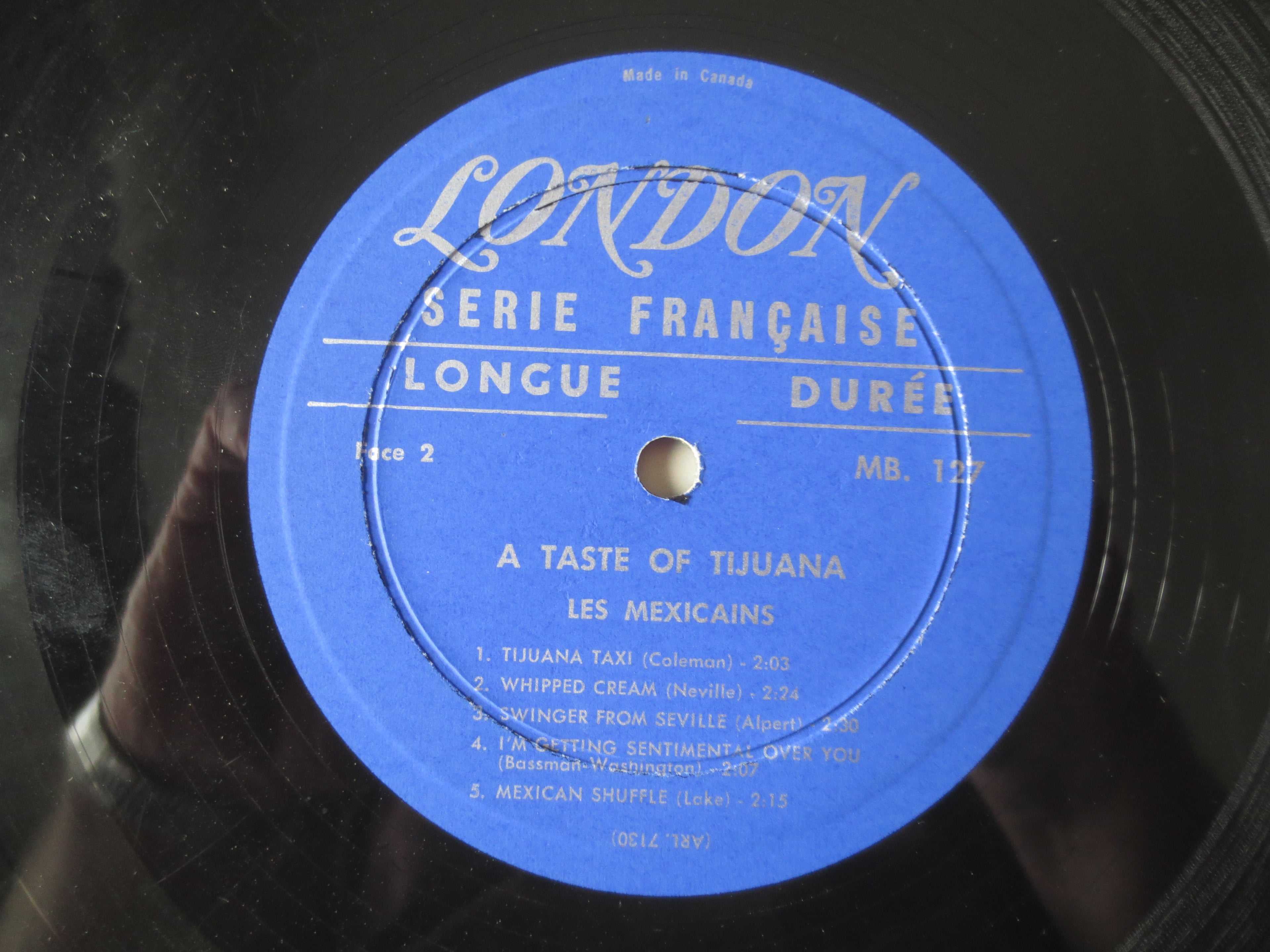Les Mexicains – A Taste of Tijuana (1964) Vinyl LP