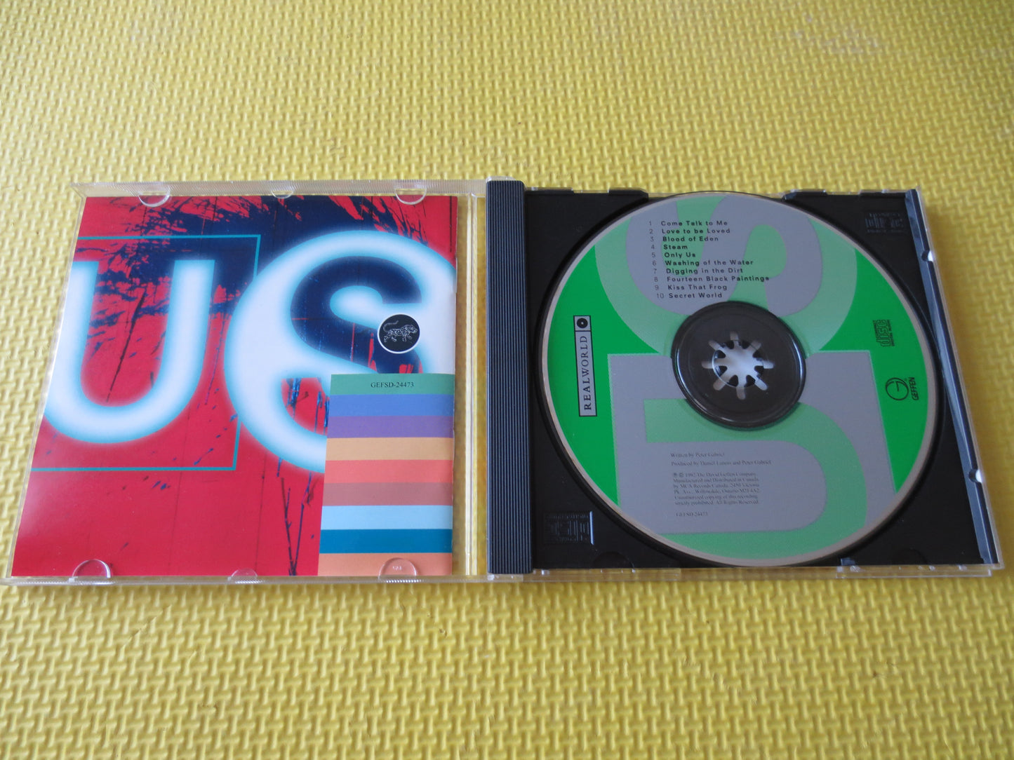 PETER GABRIEL, US, Peter Gabriel Cd, Peter Gabriel Lp, Peter Gabriel Album, Rock Music Cd, Compact Disc, Cds, 1992 Compact Disc