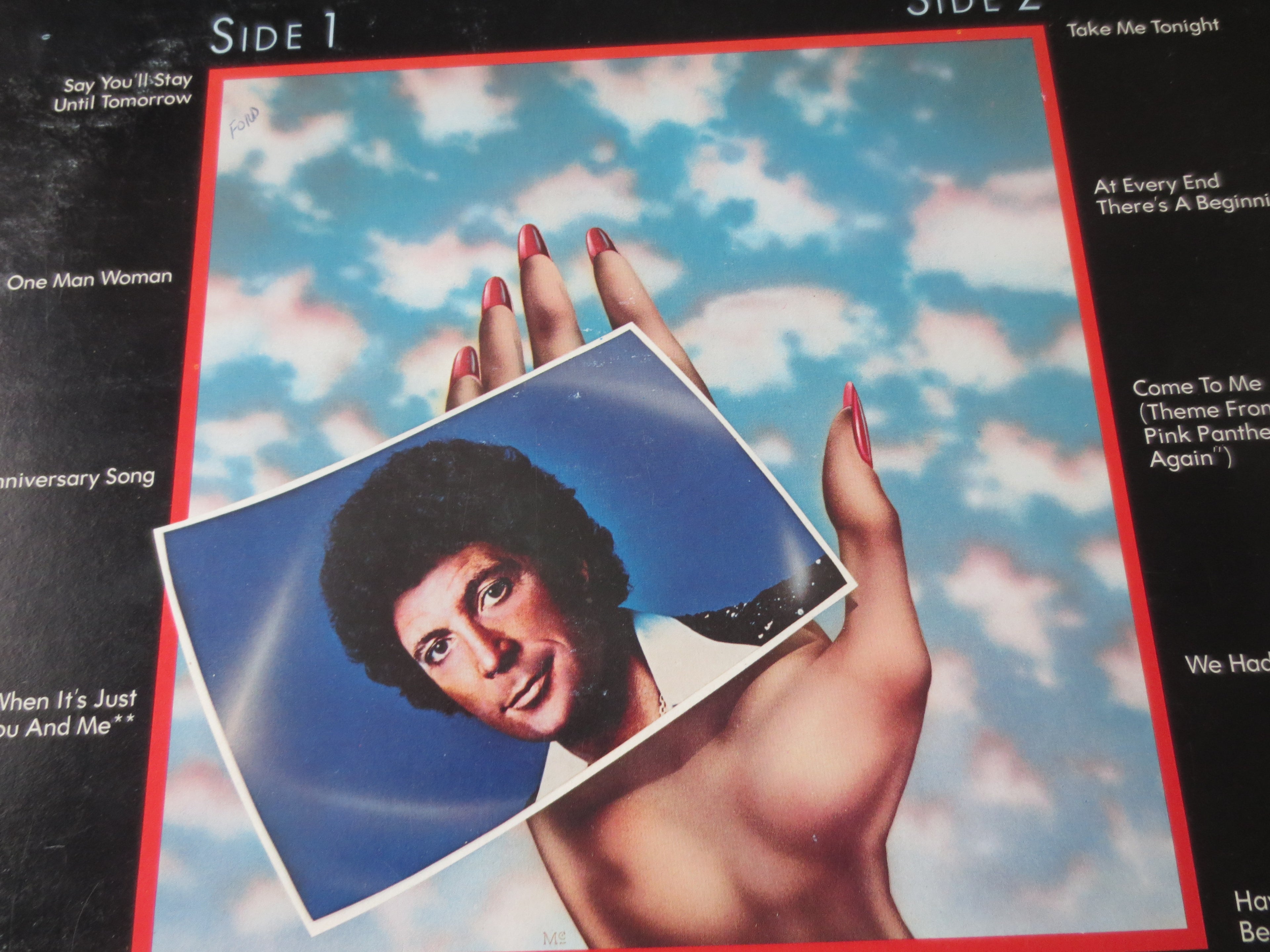 Tom Jones – Say You'll Stay Until Tomorrow (1977) Vinyl LP