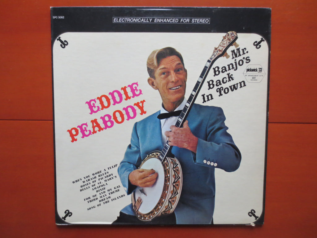 Eddie Peabody – Mr. Banjo's Back in Town (1967) Vinyl LP