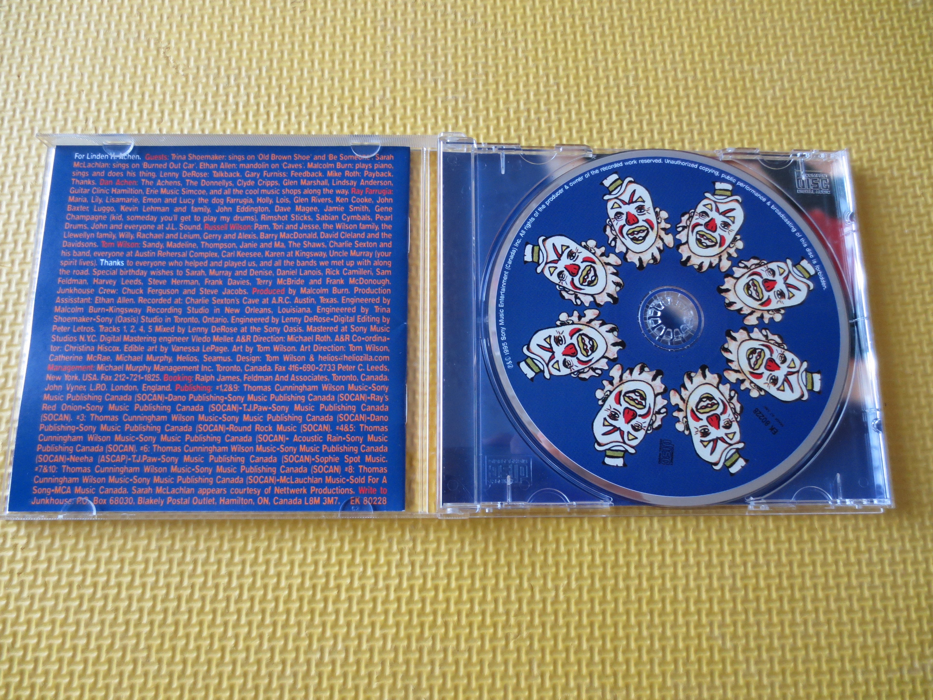 Junkhouse – Birthday Boy (1995) CD