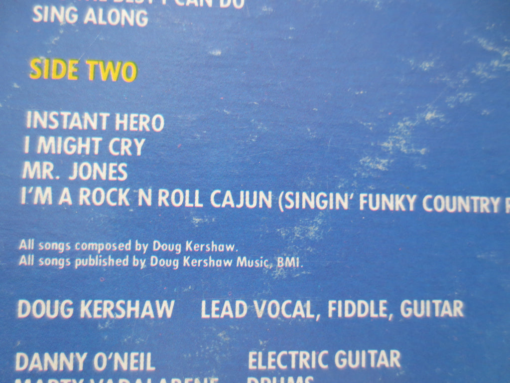 Doug Kershaw – Instant Hero (1981) Vinyl LP