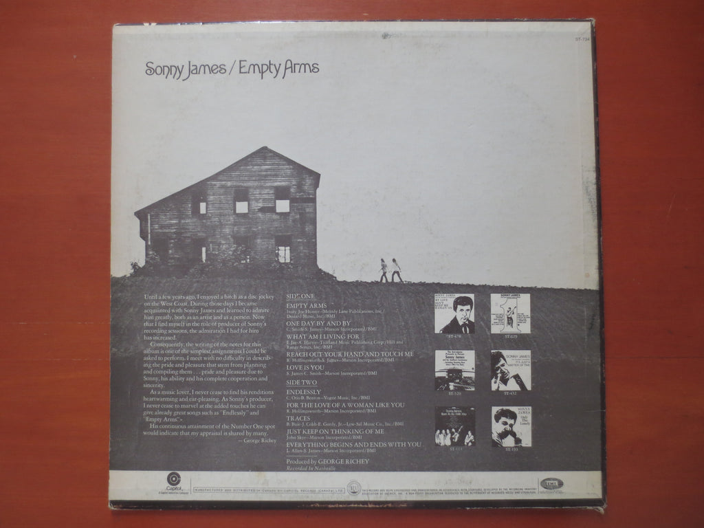 Sonny James – Empty Arms (1971) Vinyl LP