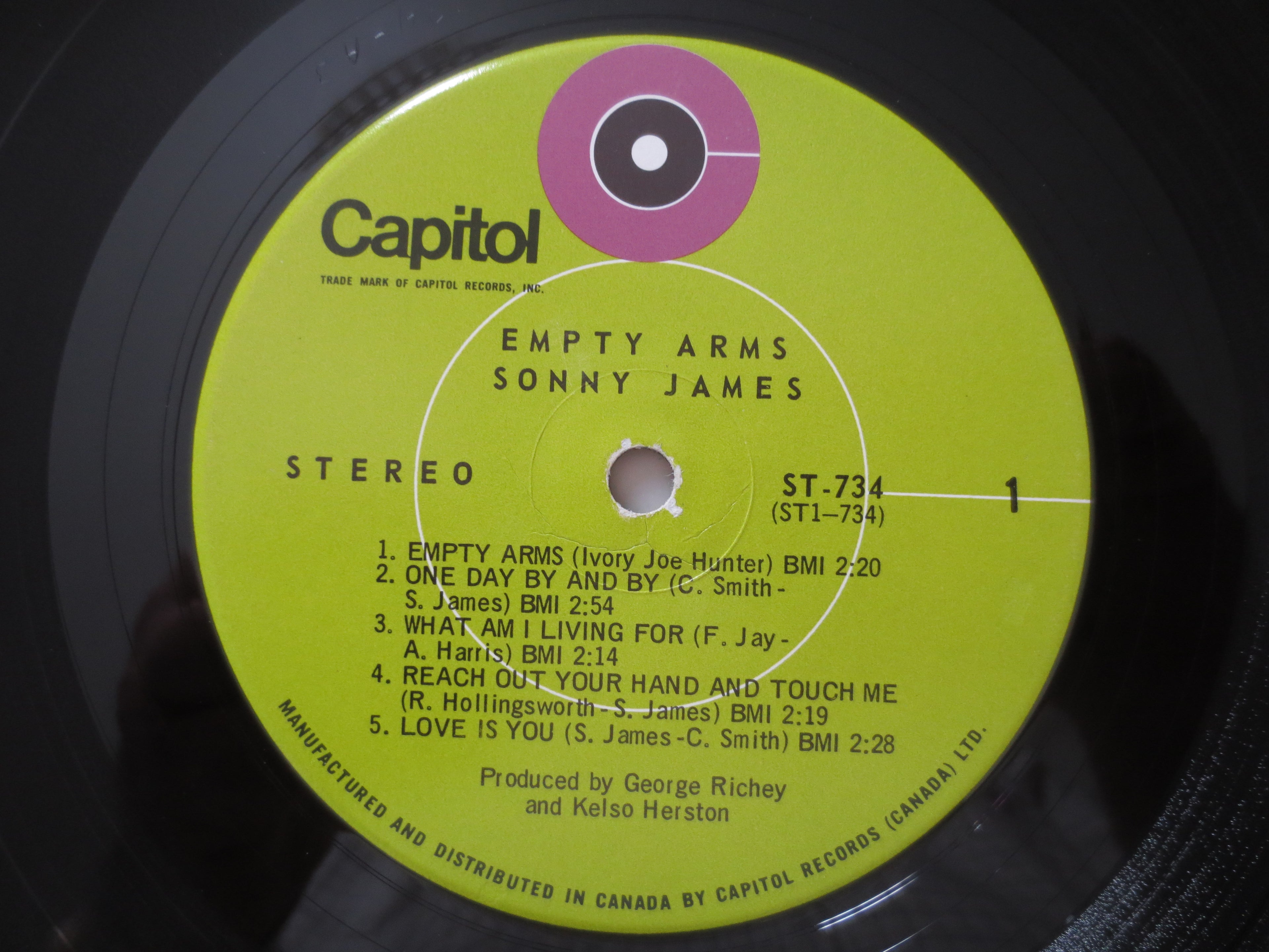 Sonny James – Empty Arms (1971) Vinyl LP