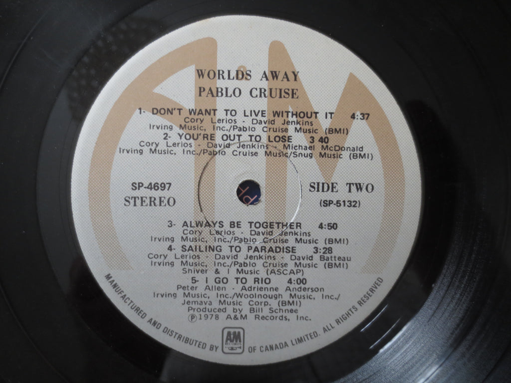 Pablo Cruise – Worlds Away (1978) Vinyl LP