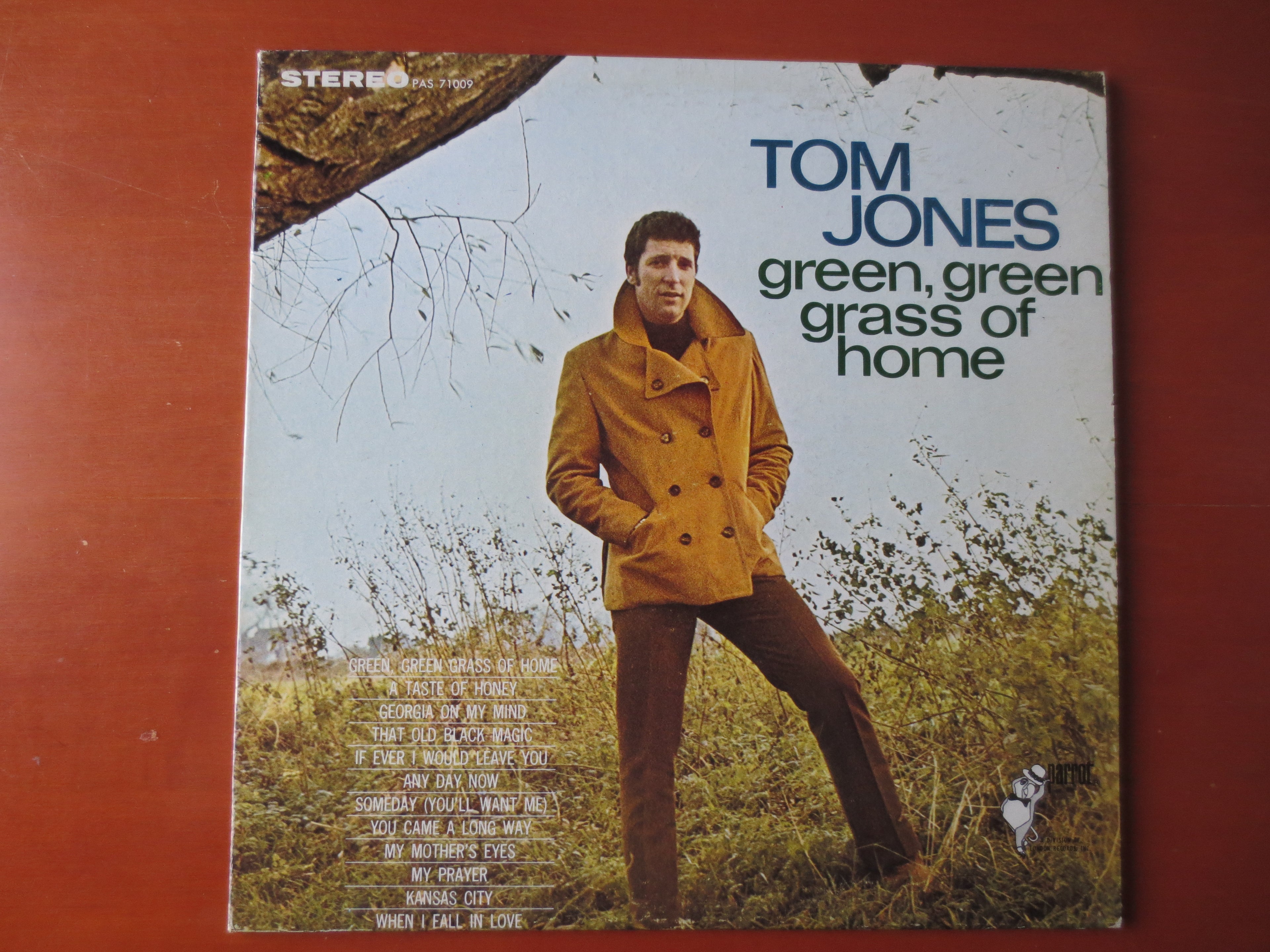 Tom Jones – Green, Green Grass of Home (1966) Vinyl LP