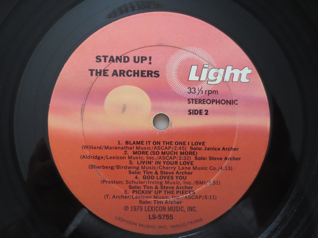 The Archers – Stand Up (1979) Vinyl LP