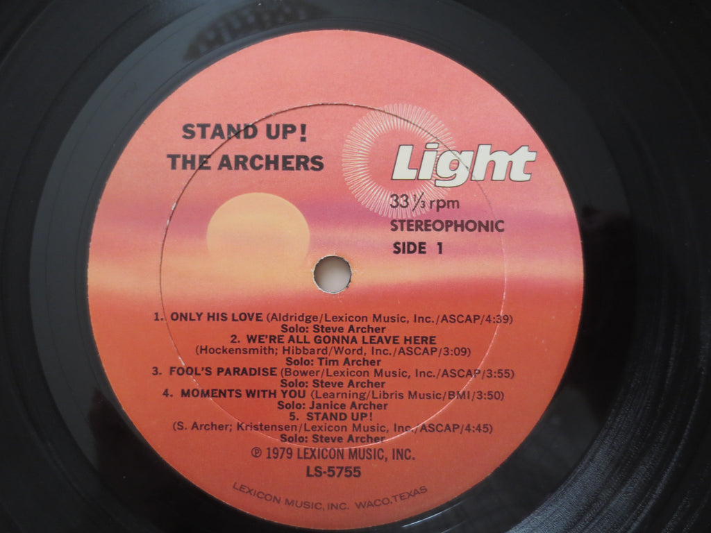 The Archers – Stand Up (1979) Vinyl LP