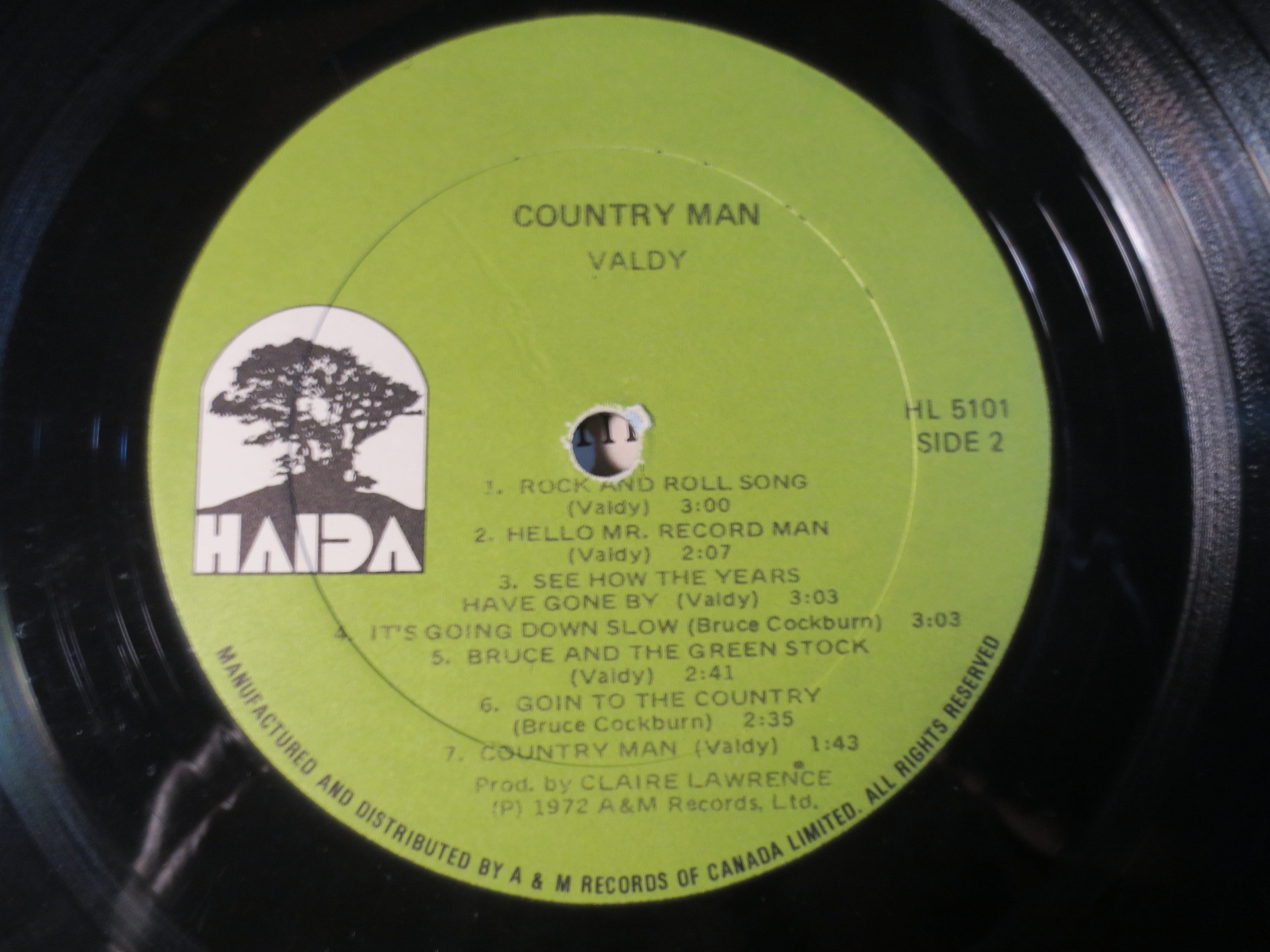 VALDY, VALDY Records, COUNTRY MAN, Valdy Albums, Valdy Vinyl, Vinyl Lp's, Country Records, Vinyl Lps, Vintage Vinyl, 1972 Records
