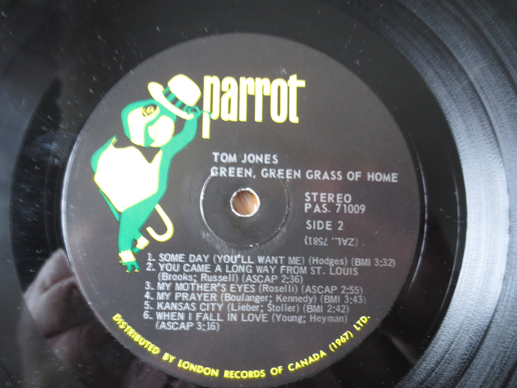 Tom Jones – Green, Green Grass of Home (1966) Vinyl LP