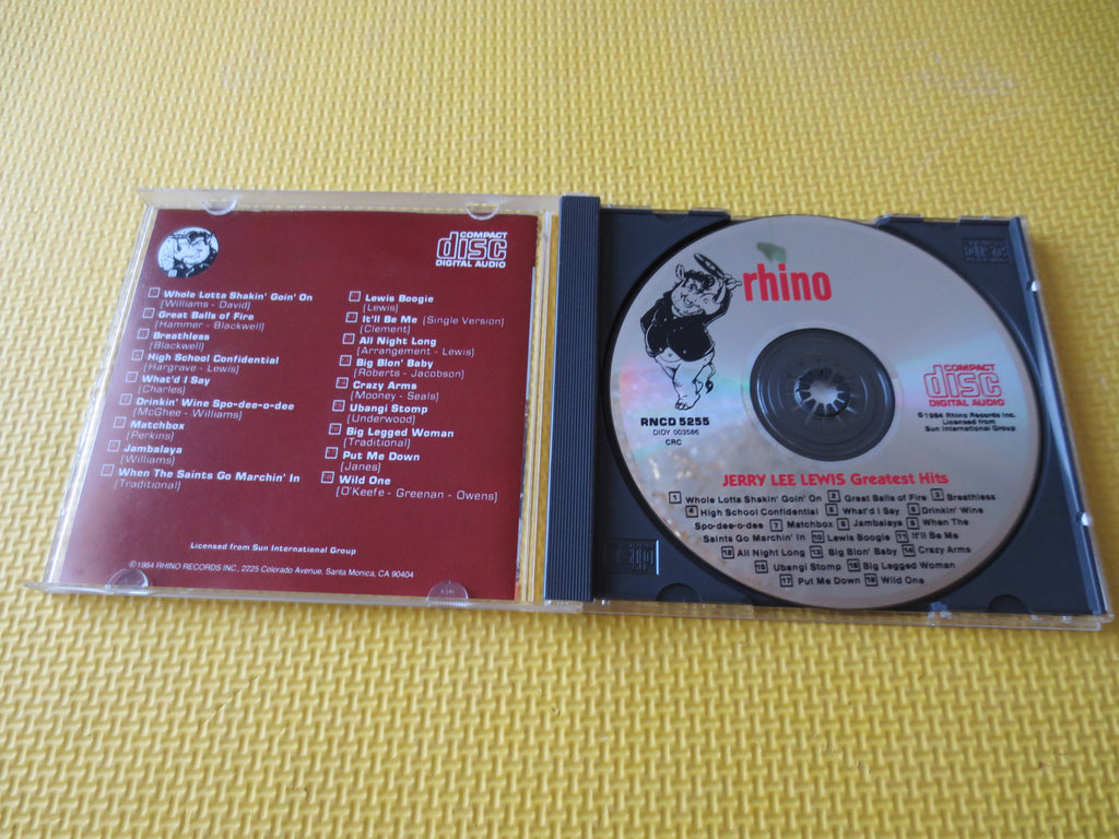 Jerry Lee Lewis – The Best of Jerry Lee Lewis (1984) CD