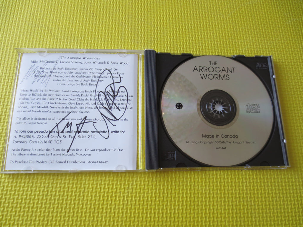 The Arrogant Worms – The Arrogant Worms (1992) CD
