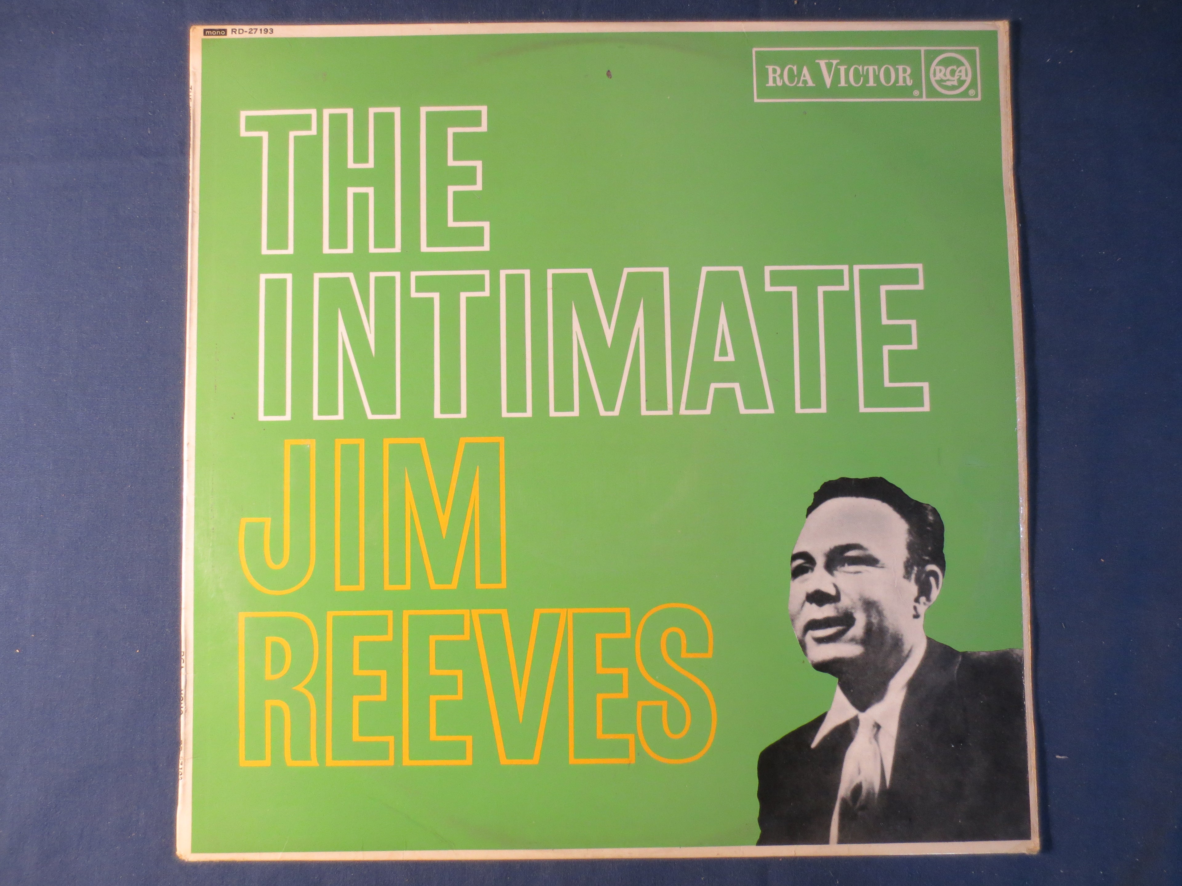 Jim Reeves – The Intimate Jim Reeves (1964) Vinyl LP