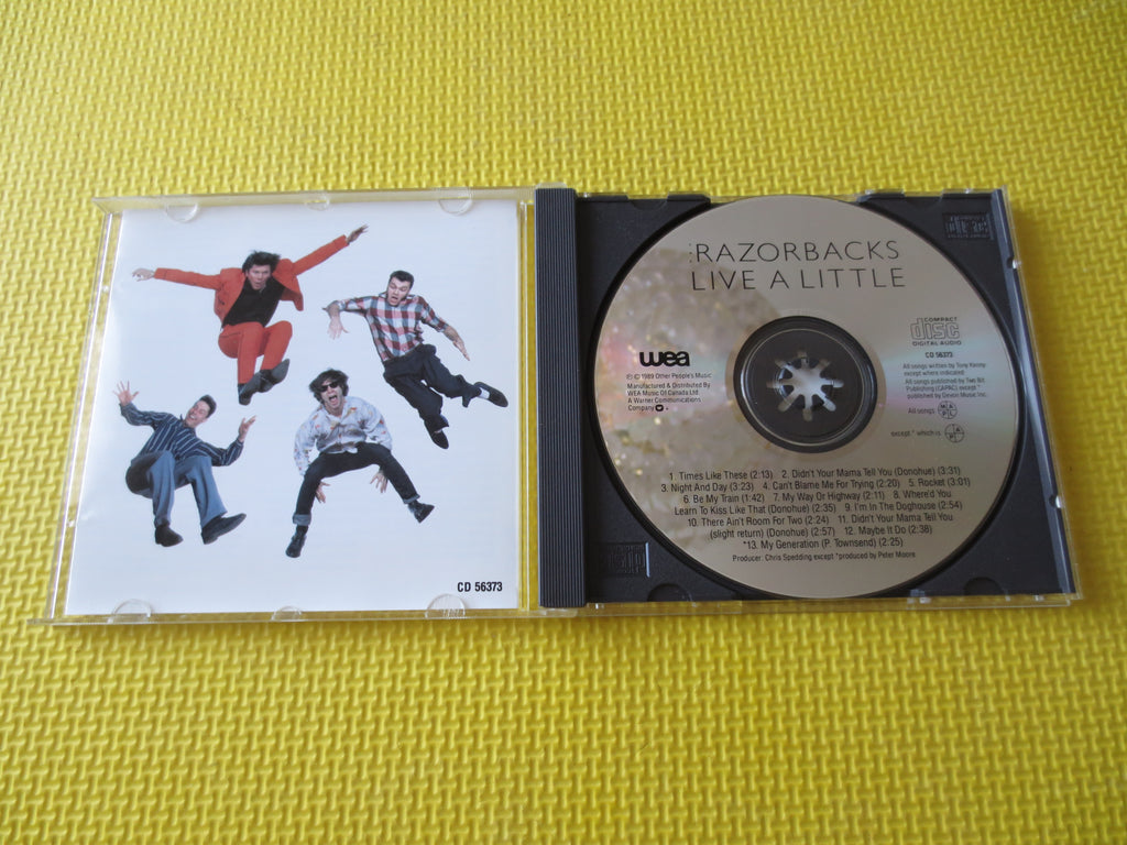 Razorbacks – Live a Little (1989) CD