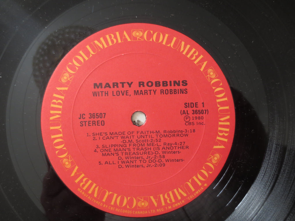 Marty Robbins – With Love (1980) Vinyl LP